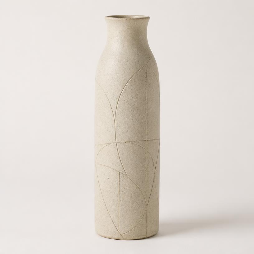 Etched Line Vase